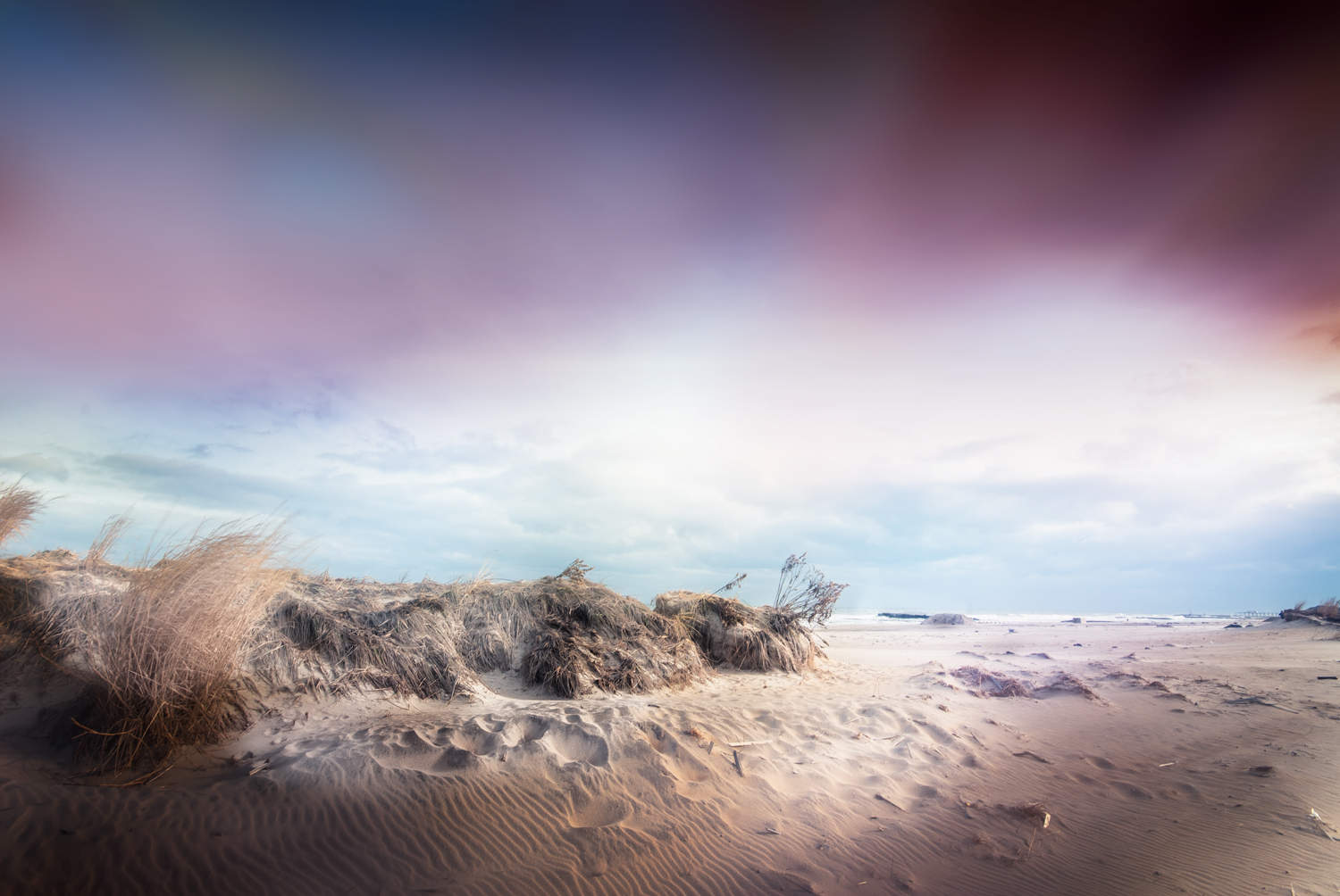 Blue sky, nothing but blue sky